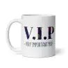 Mug "VIP Very Important Prof" | Cadeau Prof Mauve Douceur