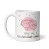 Mug "J'peux pas j'ai chocolat chaud" | Cadeau Humour & Cocooning