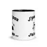 Mug "J'peux pas j'ai sieste" Panda | Version Design Noire
