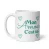 Mug "Mon amour c'est toi" | Cadeau Couple Vert Sincère