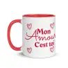 Mug "Mon amour c'est toi" | Cadeau d'Amour Rouge Passion