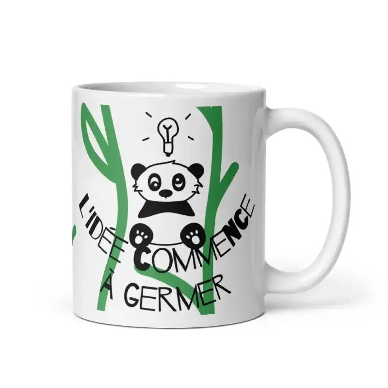 Mug "L'idée commence à germer" | Cadeau Créativité & Inspiration