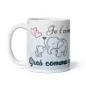 Mug "Je t'aime gros comme ça" | Le Cadeau de Couple Adorable