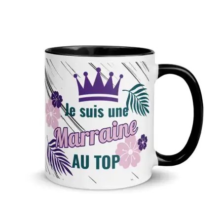 Mug Je suis une Marraine au top : Cadeau parfait pour Marraine | e-ka