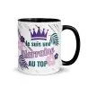 Mug Je suis une Marraine au top : Cadeau parfait pour Marraine | e-ka