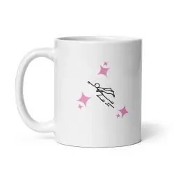 Mug "Prof Super Pouvoir" | Cadeau Prof Femme Rose