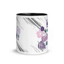 Mug "Maîtresse au Top" Noir | Cadeau Maîtresse Design & Rock