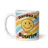 Mug "Gardez le sourire" | Cadeau Positif & Minimaliste
