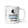 Mug "1er Café Monsieur" | Cadeau Humour Homme Matin