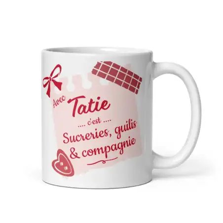 Mug "Tatie Spécialiste" | Cadeau Tatie Complice & Fun