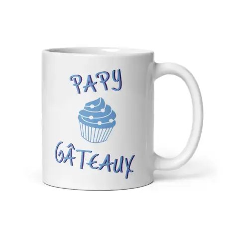 Mug "Papy Gâteaux" | Cadeau Papy Gourmand Original