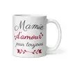 Mug "Mamie d'amour pour toujours" | Cadeau Tendre Mamie