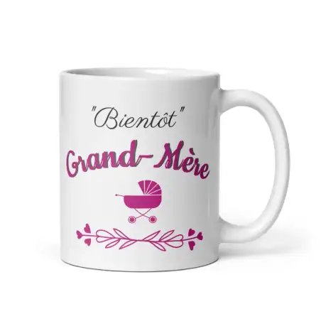 Mug "Bientôt Grand-mère" | Annonce Grossesse Classique