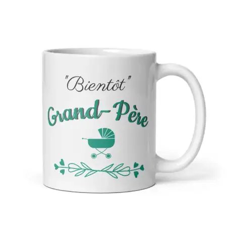 Mug "Bientôt Grand-père" | Annonce Grossesse Officielle