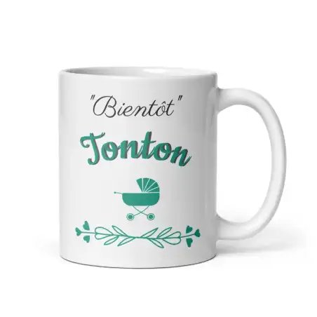 Mug "Bientôt Tonton" | Annonce Grossesse Oncle
