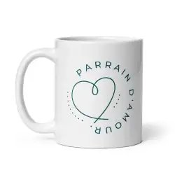 Mug "Parrain d'amour" | Cadeau Tendre pour Parrain
