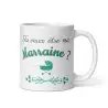 Mug Tu Veux Être Ma Marraine Vert: Cadeau Idéal pour Demande Marrai