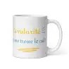 Mug "La Vulgarité" | Cadeau Humour & Répartie Culte