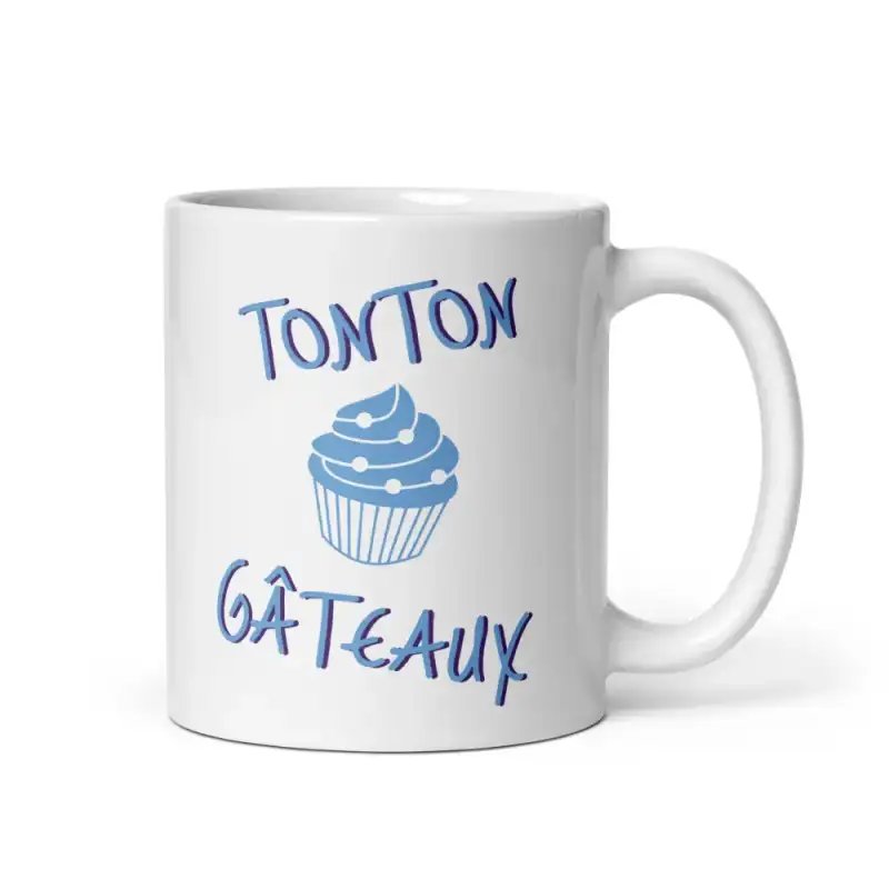 Mug "Tonton Gâteaux" | Cadeau Tonton Gourmand Original