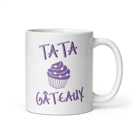 Mug "Tata Gâteaux" | Cadeau Tante Gaga & Aimante