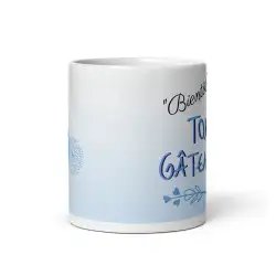 Mug "Bientôt Tonton Gâteaux" | Cadeau Tonton Douceur Bleu