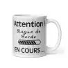 Mug "Attention Blague de Merde" | Cadeau Humour Original