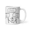 Mug "Demande à ta mère" | Cadeau Humour Original Style BD
