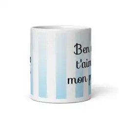 Mug "T'aime pas mon pyjama ?" | Cadeau Humour & Cocooning