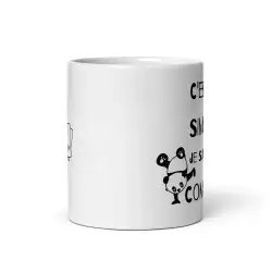 Mug "Je suis compliqué" Panda | Cadeau Humour Homme