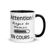 Mug "Blague de Maman" | Version Dark Humour Noir