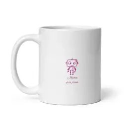 Mug "Blague de Maman" | Cadeau Tendre & Drôle Mauve