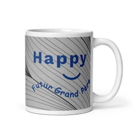 Mug "Happy Futur Grand-père" | Cadeau Annonce Grossesse