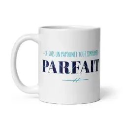Mug "Papounet Parfait" | Version Bleu Douceur