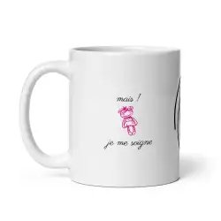 Mug "Je suis compliquée" | Cadeau Femme Rose Chic