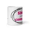 Mug "Je suis compliquée" | Cadeau Femme Rose Chic