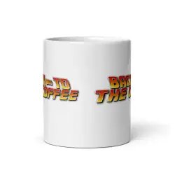 Mug Original Back to the Coffee | Idée Cadeau Geek & Cinéphile