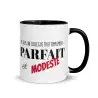 Mug Collègue Parfait & Modeste | Cadeau Départ & Anniversaire Homme