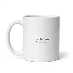 Mug "Tu es parfaite pour moi" | Cadeau Romantique Rose