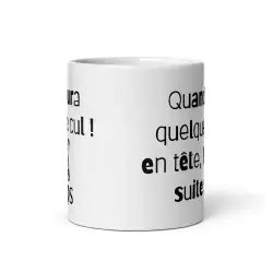 Mug Humour "J'ai quelque chose à te dire..." | Cadeau Sarcastique
