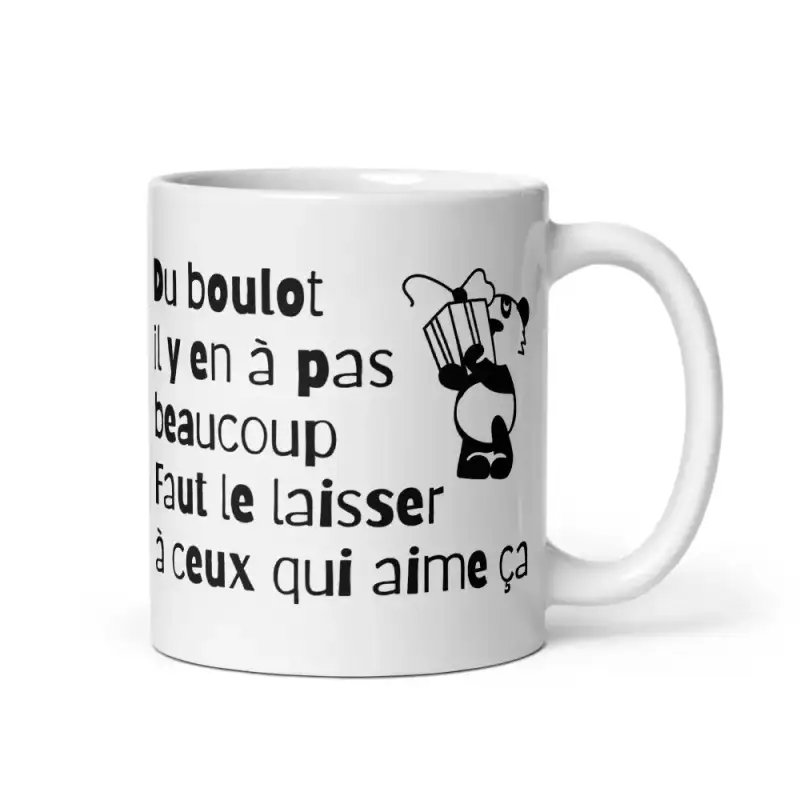 Mug "Du boulot..." | Cadeau Humour Travail & Collègue