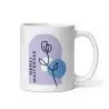 Mug "Merci Maîtresse" Tulipe | Cadeau Raffiné Lavande