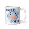 Mug Humour "Roule ma Poule" | Cadeau Original Expression Française