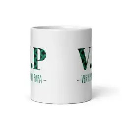 Mug "V.I.P. Very Important Papa" | Cadeau Papa Vert Original