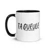 Mug "Ta gueule j'me réveille" | Version Dark Noire