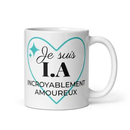 Mug "Incroyablement Amoureux" I.A. | Cadeau Homme Amour