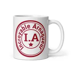 Mug "Incroyable Arnaqueur" | Cadeau Humour Tampon Officiel