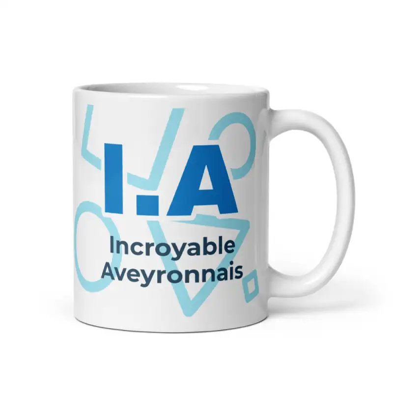 Mug "Incroyable Aveyronnais" I.A. | Cadeau Humour Aveyron (12)