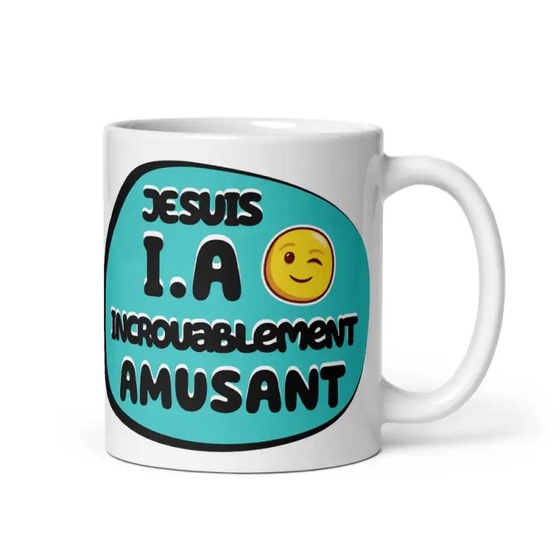 Mug Humour "Incroyablement Amusant" I.A. | Cadeau Homme Drôle