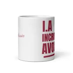 Mug "Incroyable Avocate" I.A. | Cadeau Humour pour Avocate, Droit