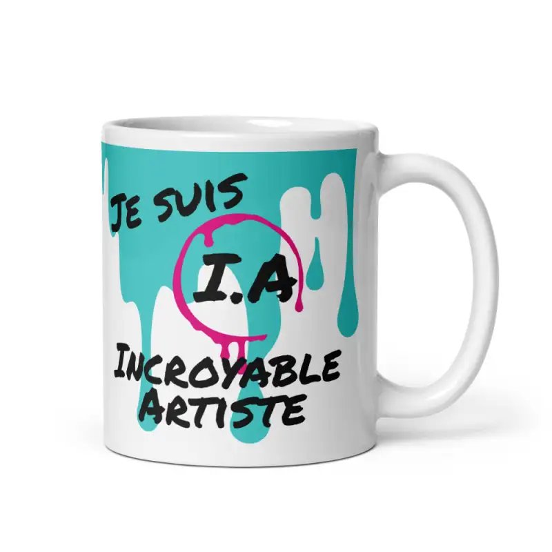 Mug "Incroyable Artiste" I.A. | Cadeau Original pour Artiste